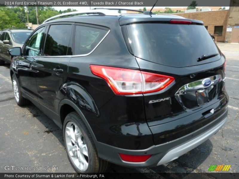 Tuxedo Black / Charcoal Black 2014 Ford Escape Titanium 2.0L EcoBoost 4WD