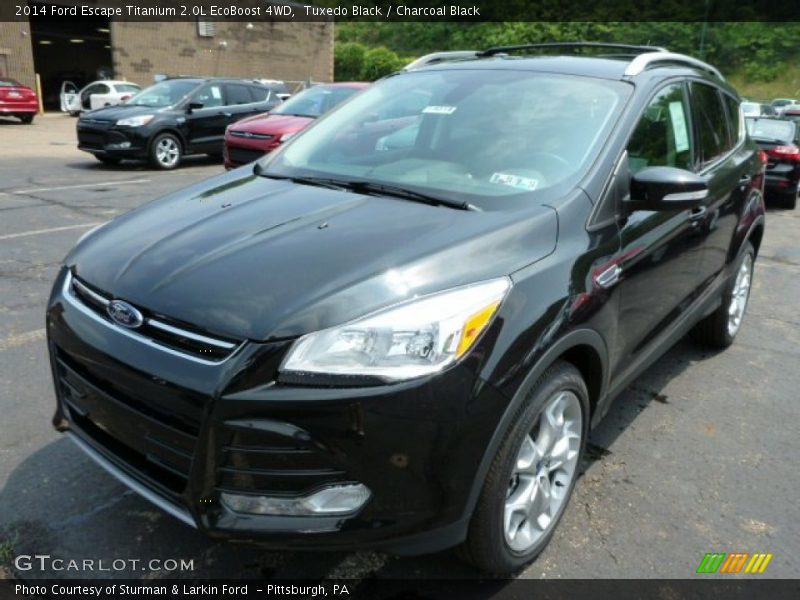 Tuxedo Black / Charcoal Black 2014 Ford Escape Titanium 2.0L EcoBoost 4WD