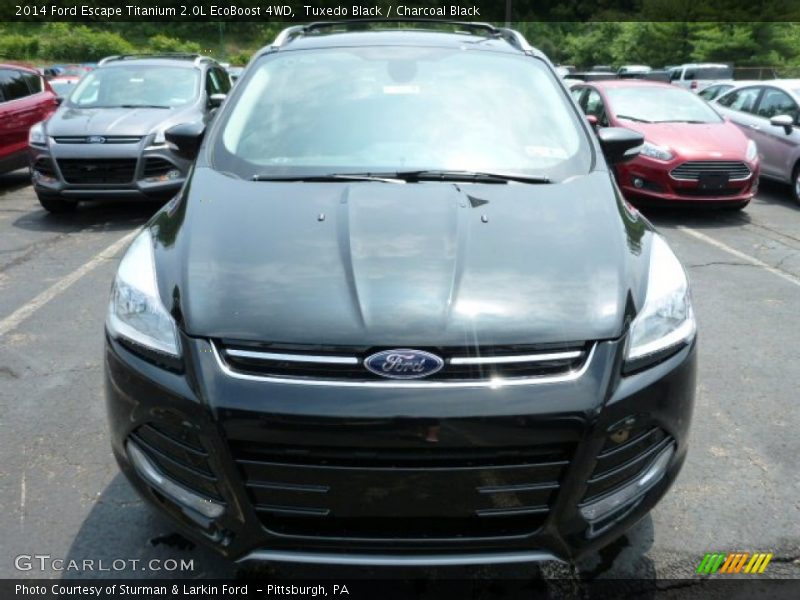 Tuxedo Black / Charcoal Black 2014 Ford Escape Titanium 2.0L EcoBoost 4WD