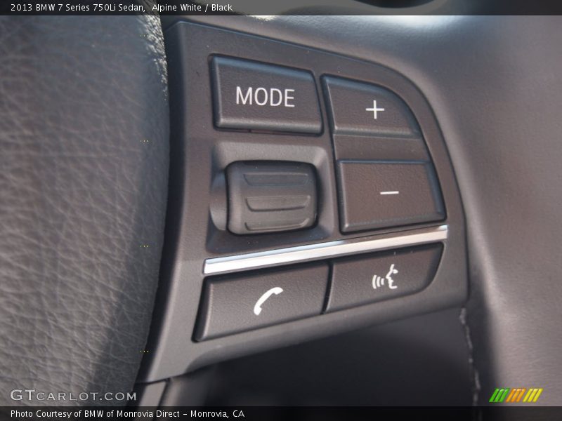 Alpine White / Black 2013 BMW 7 Series 750Li Sedan