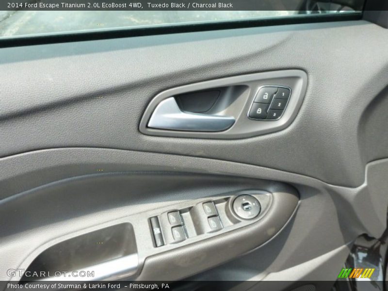 Tuxedo Black / Charcoal Black 2014 Ford Escape Titanium 2.0L EcoBoost 4WD