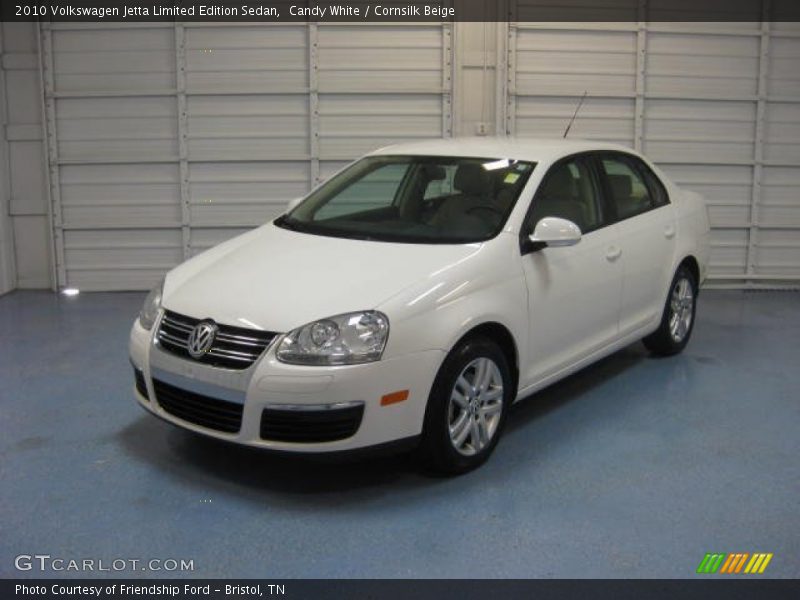 Candy White / Cornsilk Beige 2010 Volkswagen Jetta Limited Edition Sedan