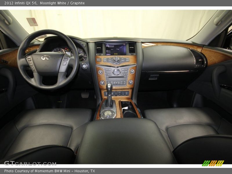 Dashboard of 2012 QX 56