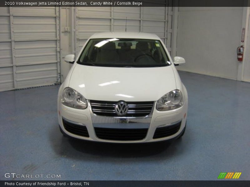 Candy White / Cornsilk Beige 2010 Volkswagen Jetta Limited Edition Sedan