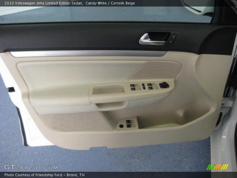 Candy White / Cornsilk Beige 2010 Volkswagen Jetta Limited Edition Sedan