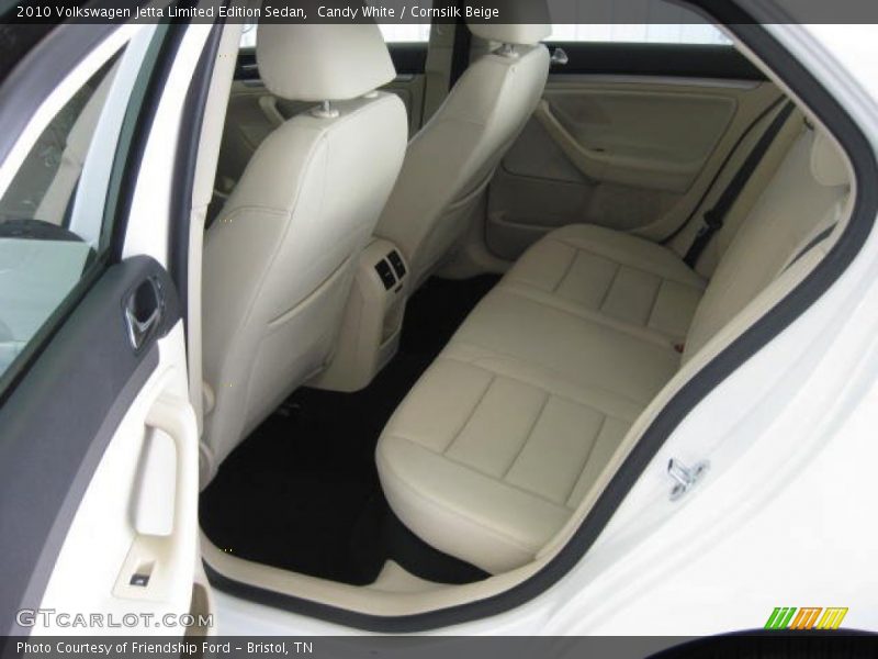 Candy White / Cornsilk Beige 2010 Volkswagen Jetta Limited Edition Sedan