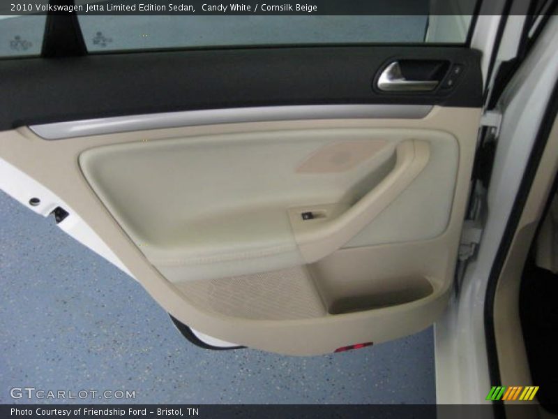 Candy White / Cornsilk Beige 2010 Volkswagen Jetta Limited Edition Sedan