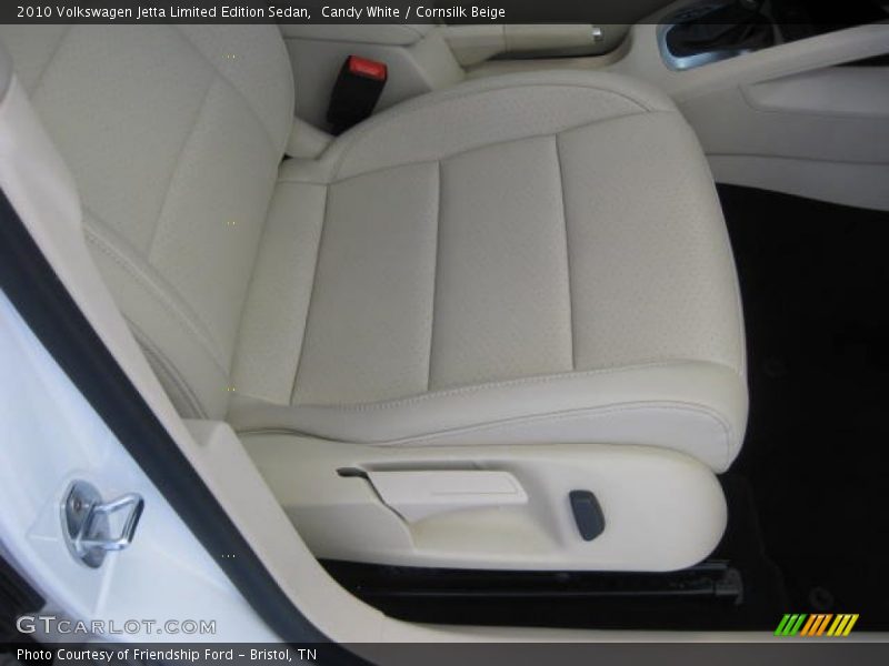 Candy White / Cornsilk Beige 2010 Volkswagen Jetta Limited Edition Sedan