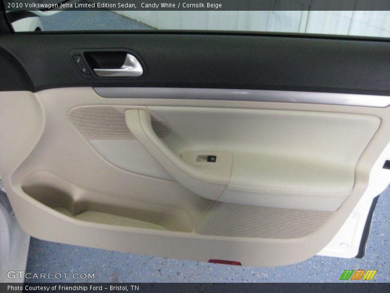 Candy White / Cornsilk Beige 2010 Volkswagen Jetta Limited Edition Sedan