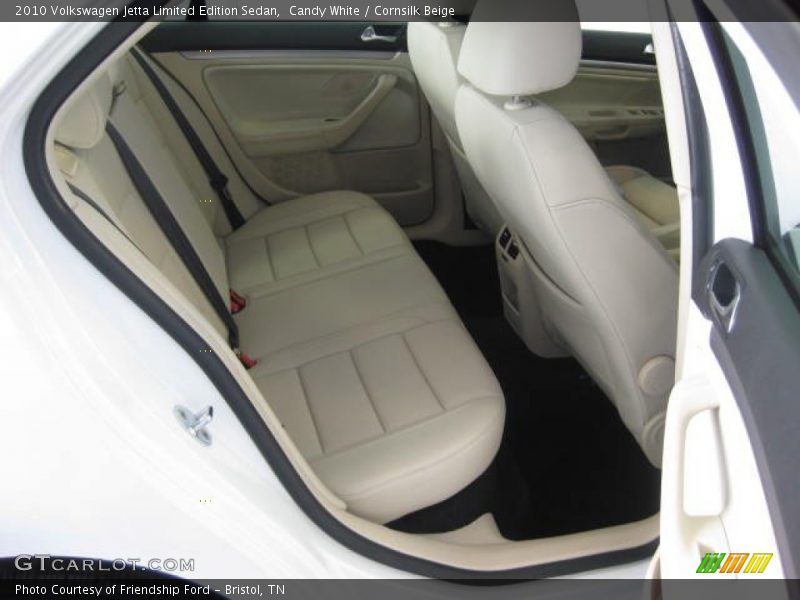 Candy White / Cornsilk Beige 2010 Volkswagen Jetta Limited Edition Sedan