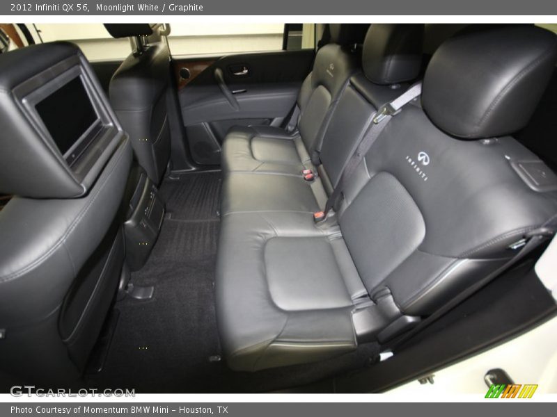 Rear Seat of 2012 QX 56