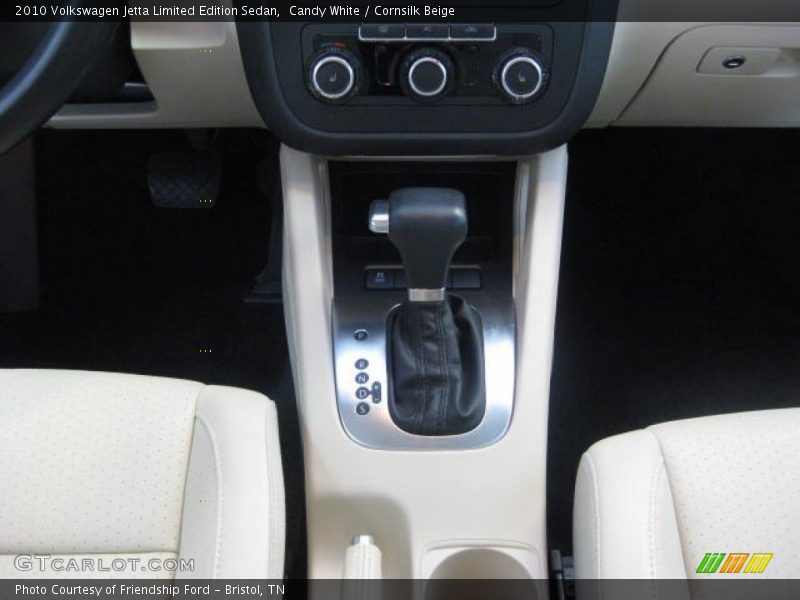 Candy White / Cornsilk Beige 2010 Volkswagen Jetta Limited Edition Sedan