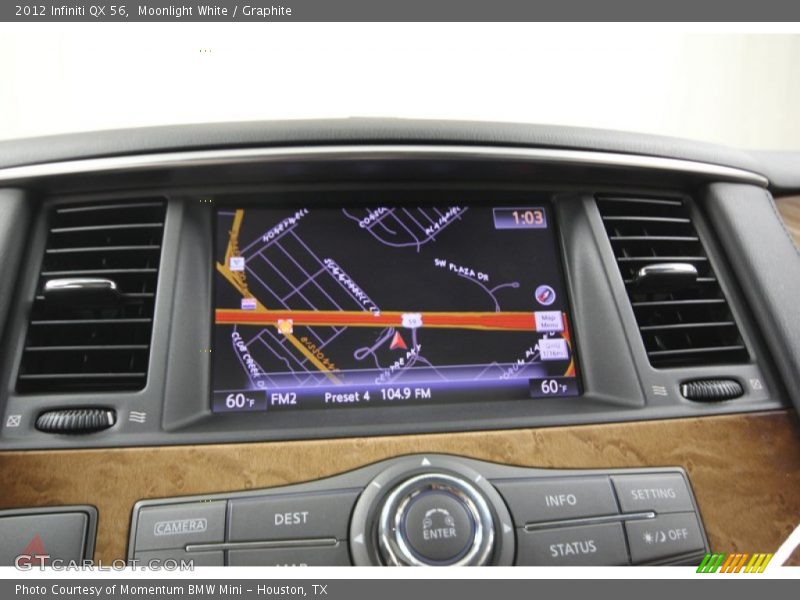 Navigation of 2012 QX 56