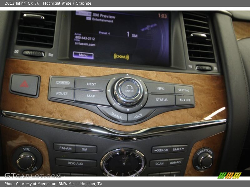 Controls of 2012 QX 56