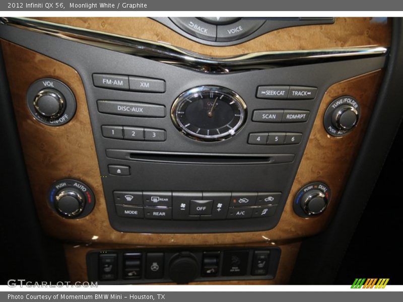 Controls of 2012 QX 56