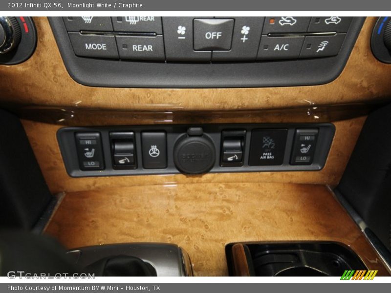 Controls of 2012 QX 56