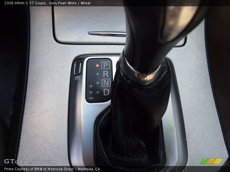 Ivory Pearl White / Wheat 2008 Infiniti G 37 Coupe
