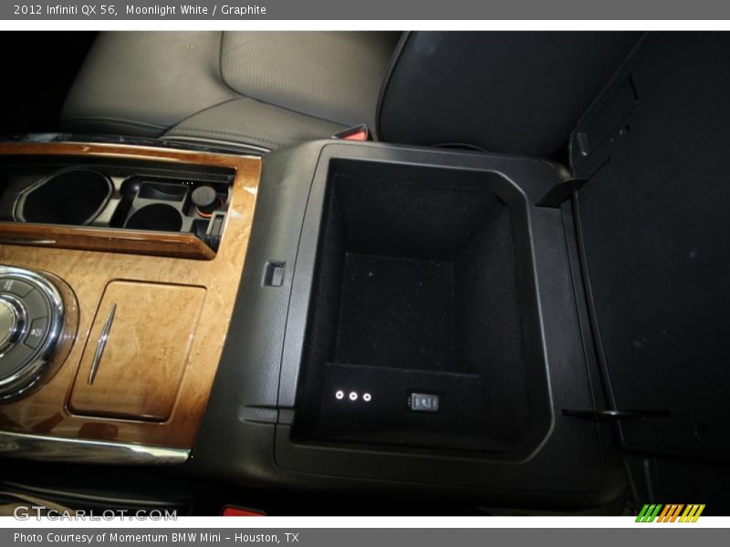 Moonlight White / Graphite 2012 Infiniti QX 56