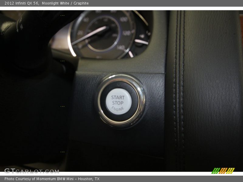 Moonlight White / Graphite 2012 Infiniti QX 56