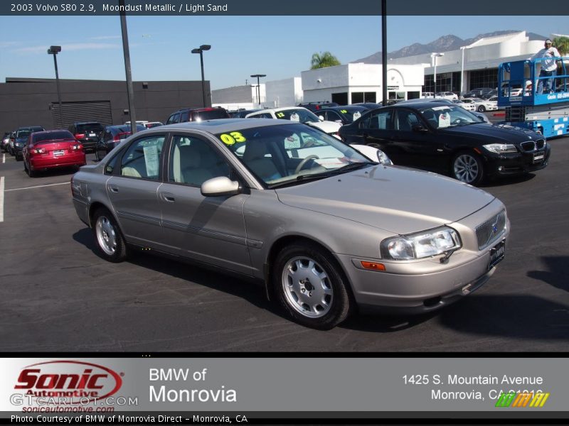 Moondust Metallic / Light Sand 2003 Volvo S80 2.9