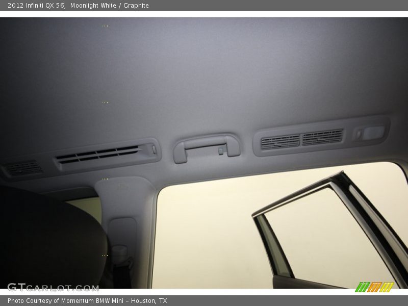 Moonlight White / Graphite 2012 Infiniti QX 56