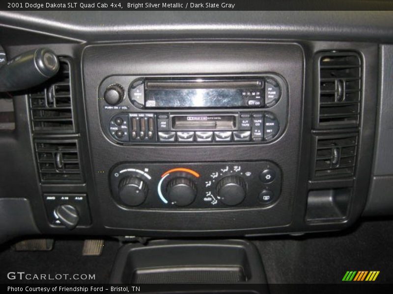Controls of 2001 Dakota SLT Quad Cab 4x4