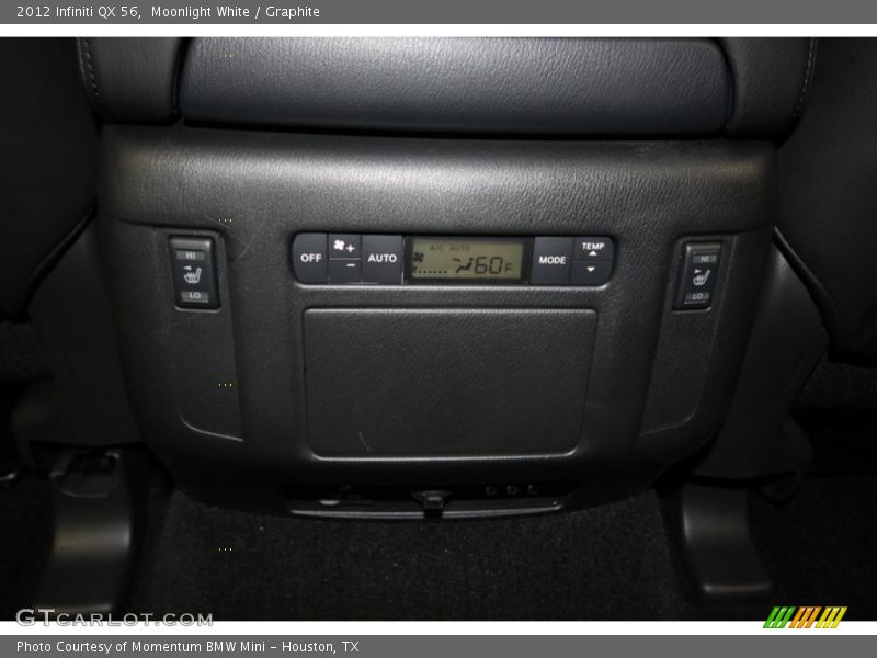 Moonlight White / Graphite 2012 Infiniti QX 56