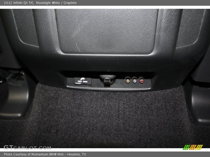 Moonlight White / Graphite 2012 Infiniti QX 56