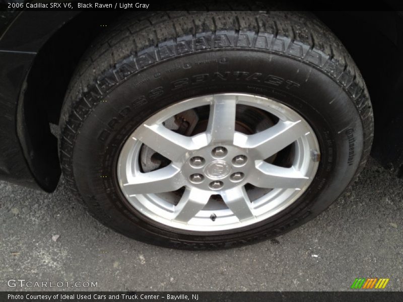 Black Raven / Light Gray 2006 Cadillac SRX V6
