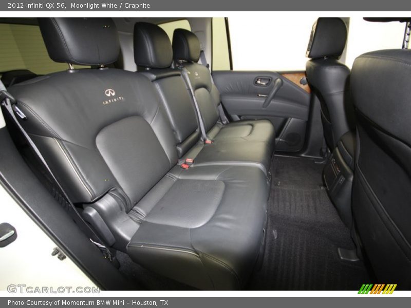 Rear Seat of 2012 QX 56