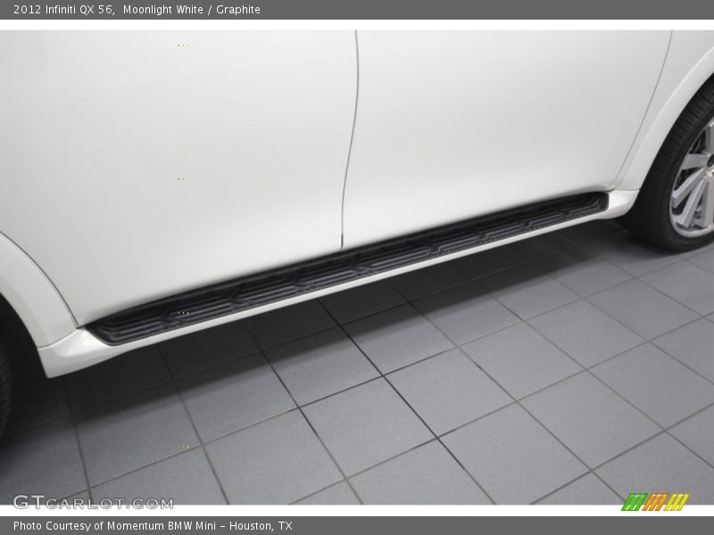 Moonlight White / Graphite 2012 Infiniti QX 56