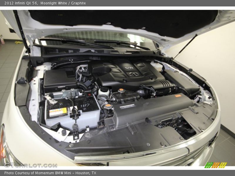  2012 QX 56 Engine - 5.6 Liter DOHC 32-Valve VVEL CVTCS V8