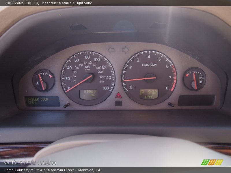  2003 S80 2.9 2.9 Gauges