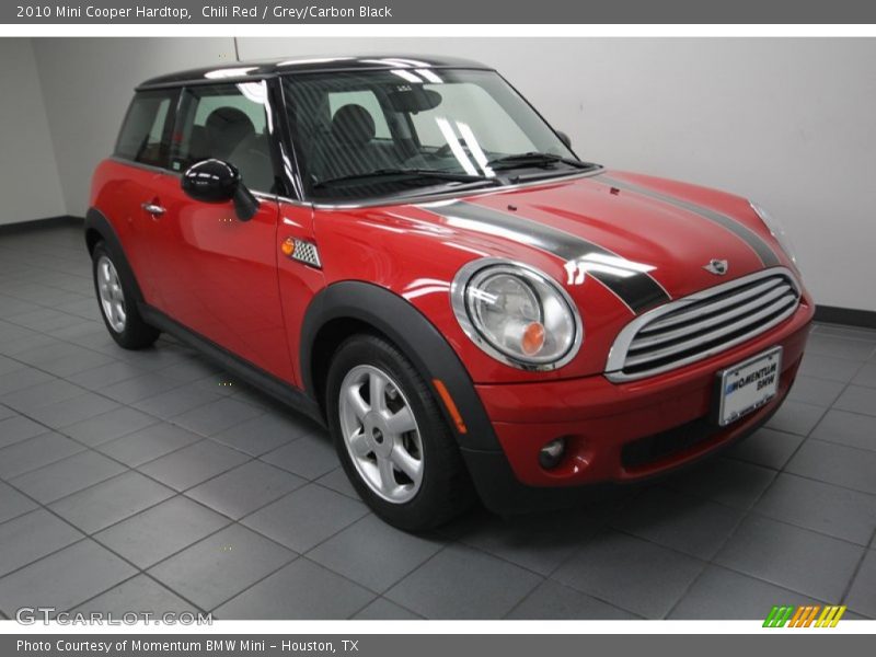 Chili Red / Grey/Carbon Black 2010 Mini Cooper Hardtop