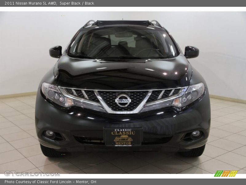Super Black / Black 2011 Nissan Murano SL AWD