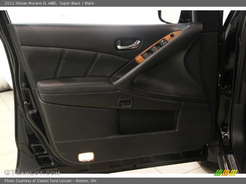 Super Black / Black 2011 Nissan Murano SL AWD