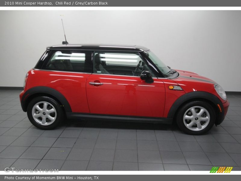 Chili Red / Grey/Carbon Black 2010 Mini Cooper Hardtop
