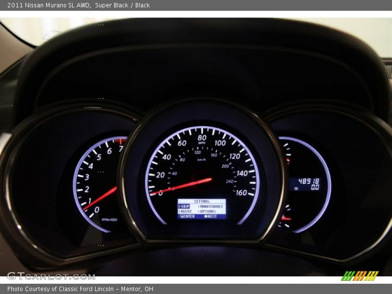 Super Black / Black 2011 Nissan Murano SL AWD