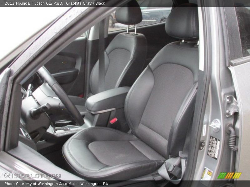 Front Seat of 2012 Tucson GLS AWD
