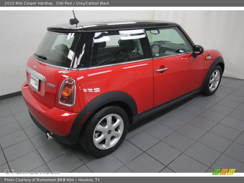 Chili Red / Grey/Carbon Black 2010 Mini Cooper Hardtop