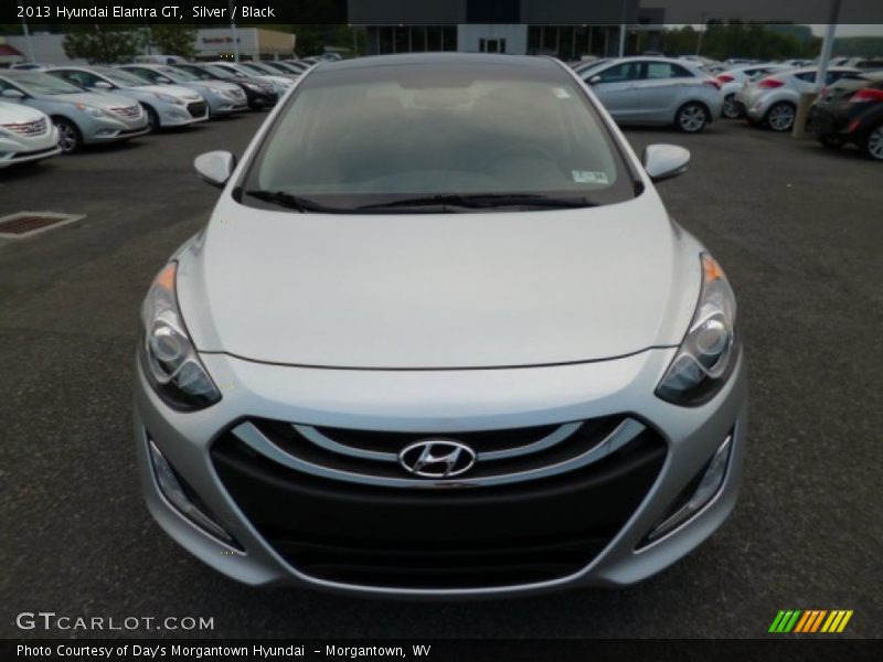 Silver / Black 2013 Hyundai Elantra GT