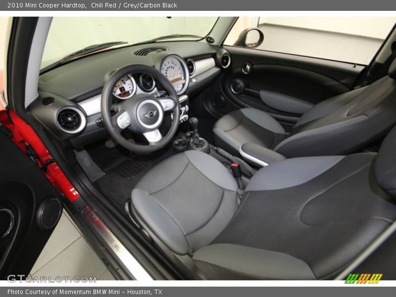 Chili Red / Grey/Carbon Black 2010 Mini Cooper Hardtop