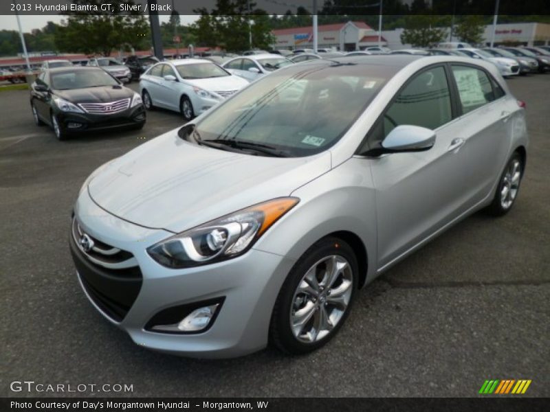 Silver / Black 2013 Hyundai Elantra GT
