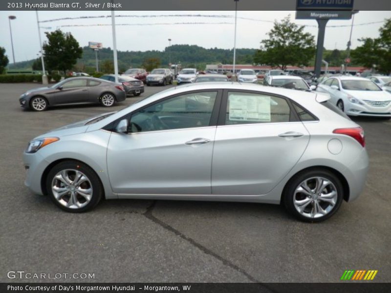 Silver / Black 2013 Hyundai Elantra GT