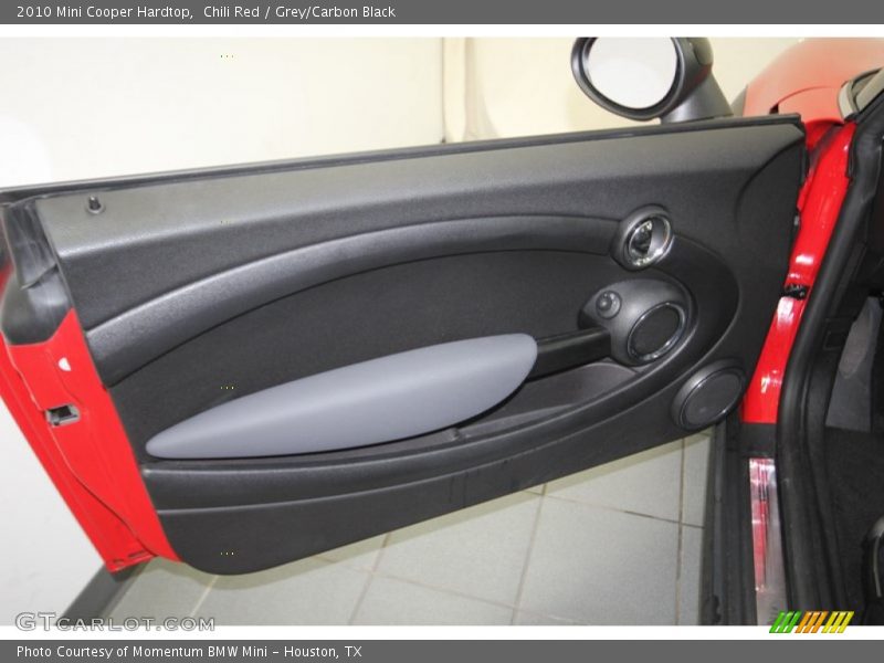 Chili Red / Grey/Carbon Black 2010 Mini Cooper Hardtop