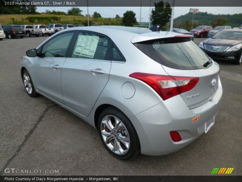 Silver / Black 2013 Hyundai Elantra GT