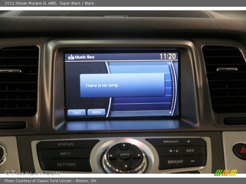 Super Black / Black 2011 Nissan Murano SL AWD
