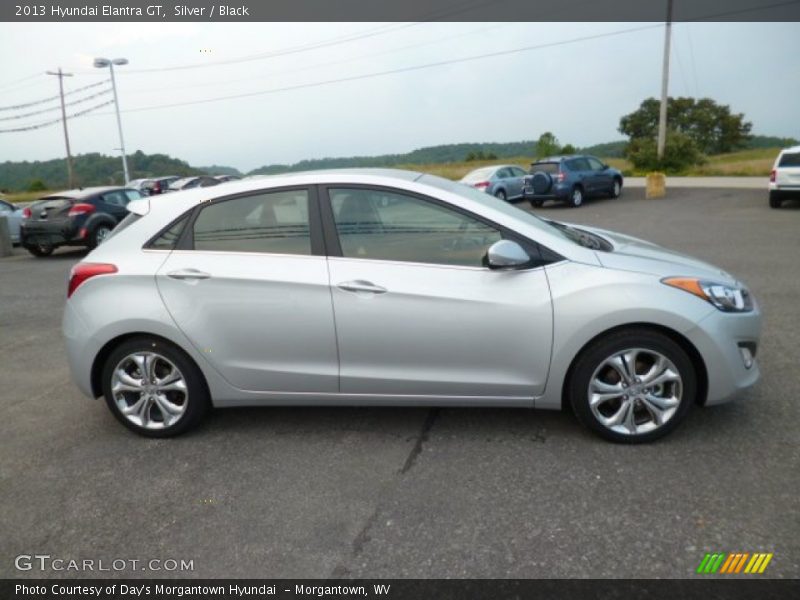 Silver / Black 2013 Hyundai Elantra GT