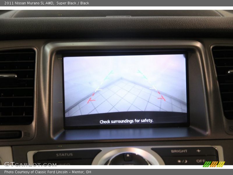 Super Black / Black 2011 Nissan Murano SL AWD