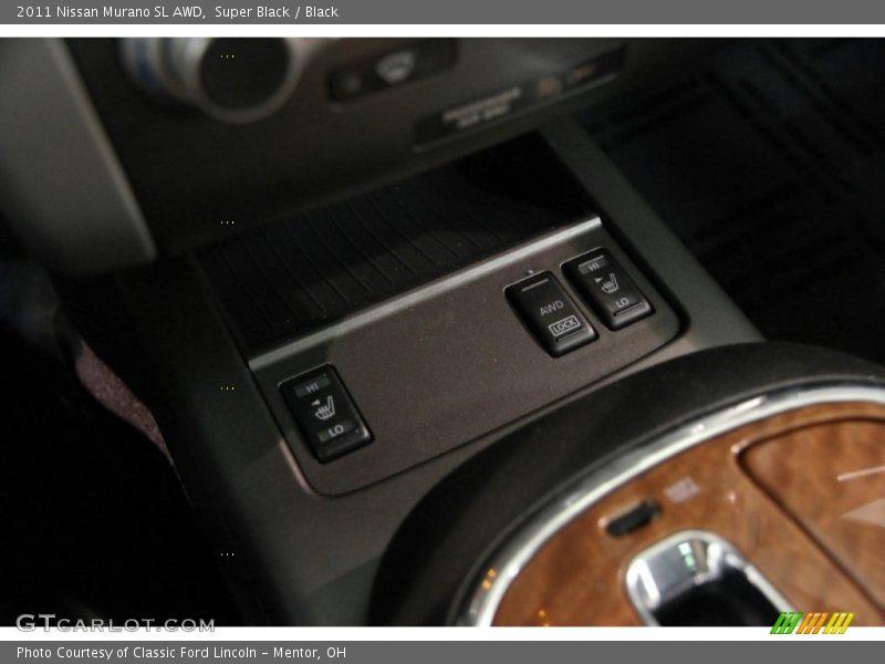 Super Black / Black 2011 Nissan Murano SL AWD